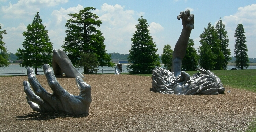 Awakening statue (East Potomac Park)